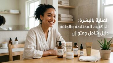 العناية بالبشرة