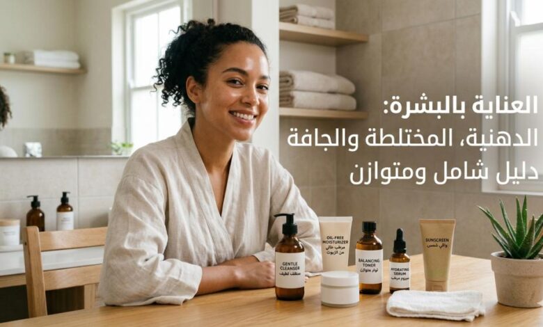 العناية بالبشرة