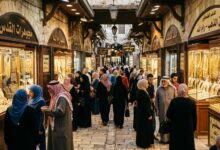 سعر الذهب عيار 21 في فلسطين اليوم