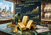 سعر الذهب في السعودية اليوم