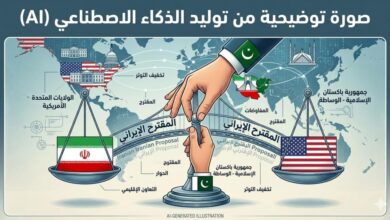 صورة توضيحية حول المقترح الإيراني