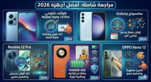 مراجعة شاملة أفضل هواتف2026