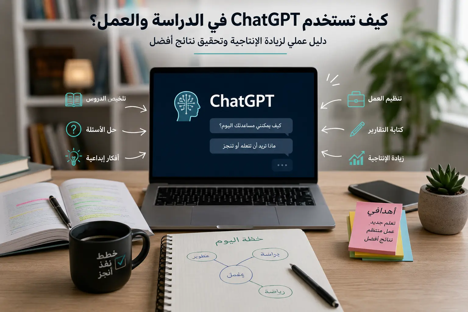 طرق استخدام ChatGPT في الدراسة والعمل