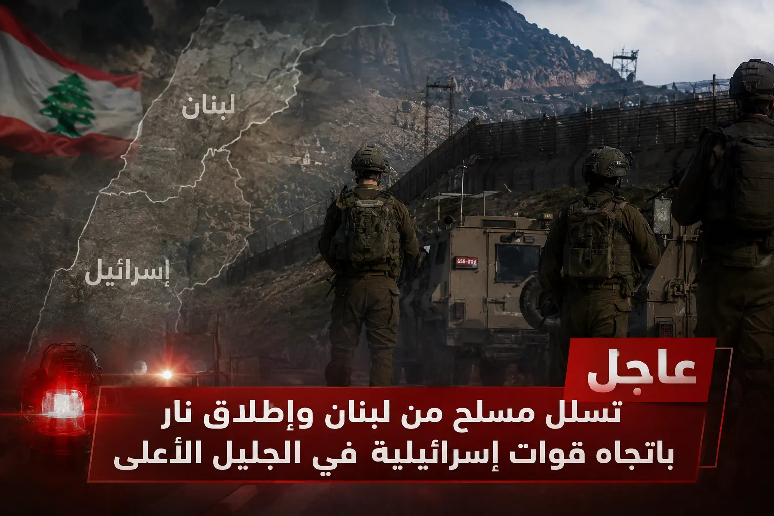 عملية تسلل من لبنان إلى إسرائيل