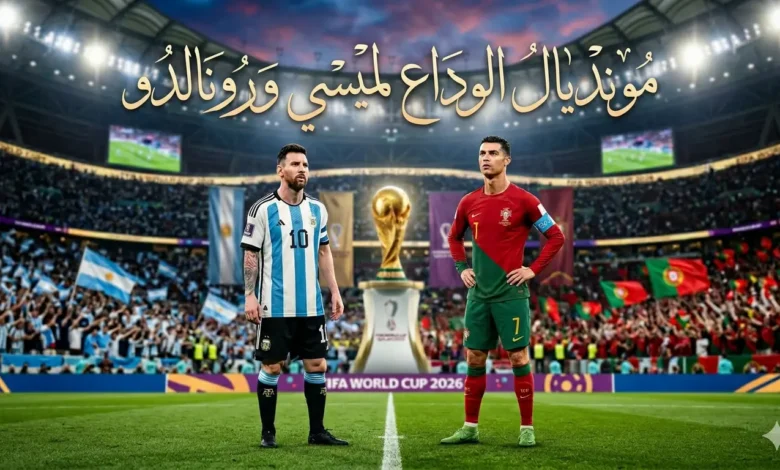 كأس العالم 2026 آخر بطولة لميسي ورونالدو