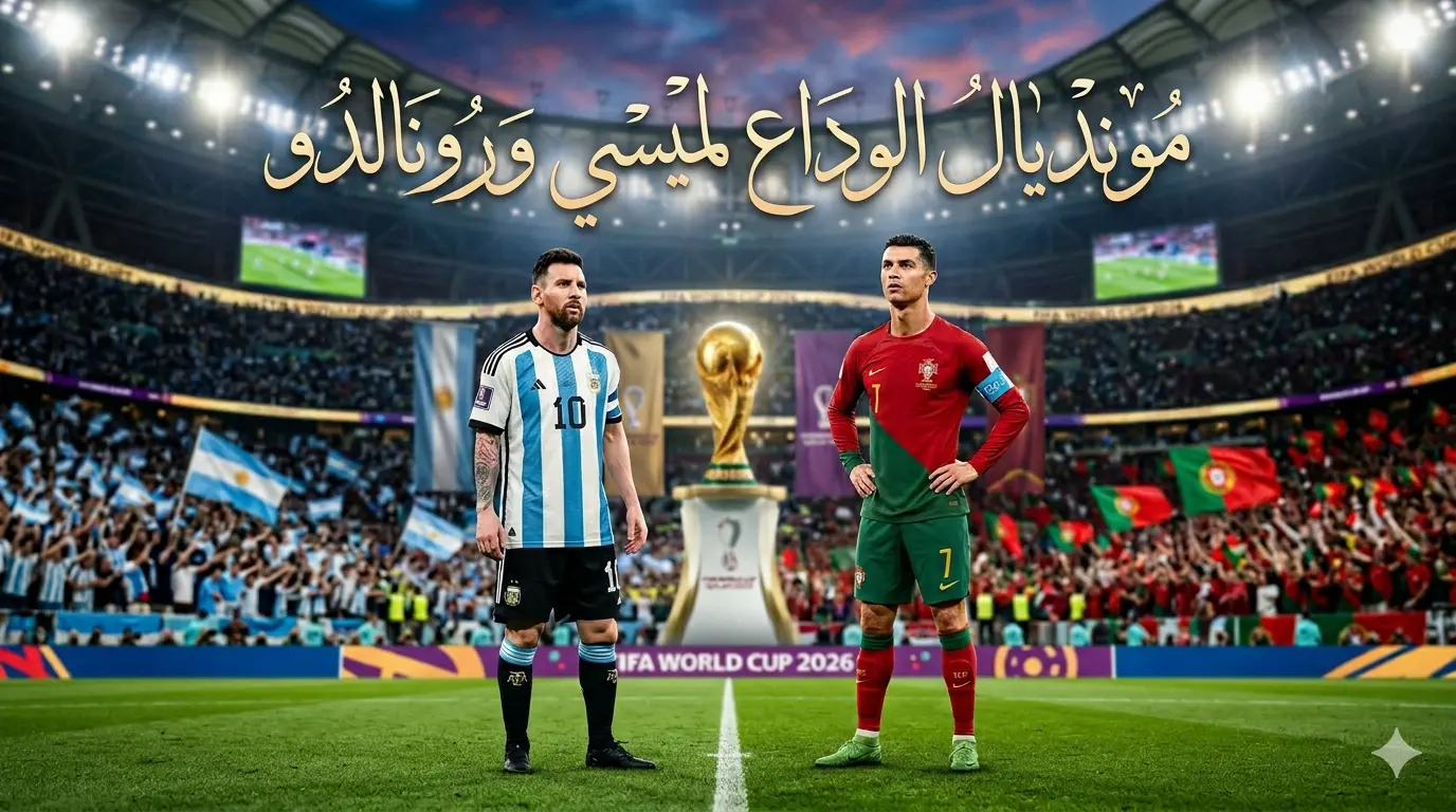 كأس العالم 2026 آخر بطولة لميسي ورونالدو