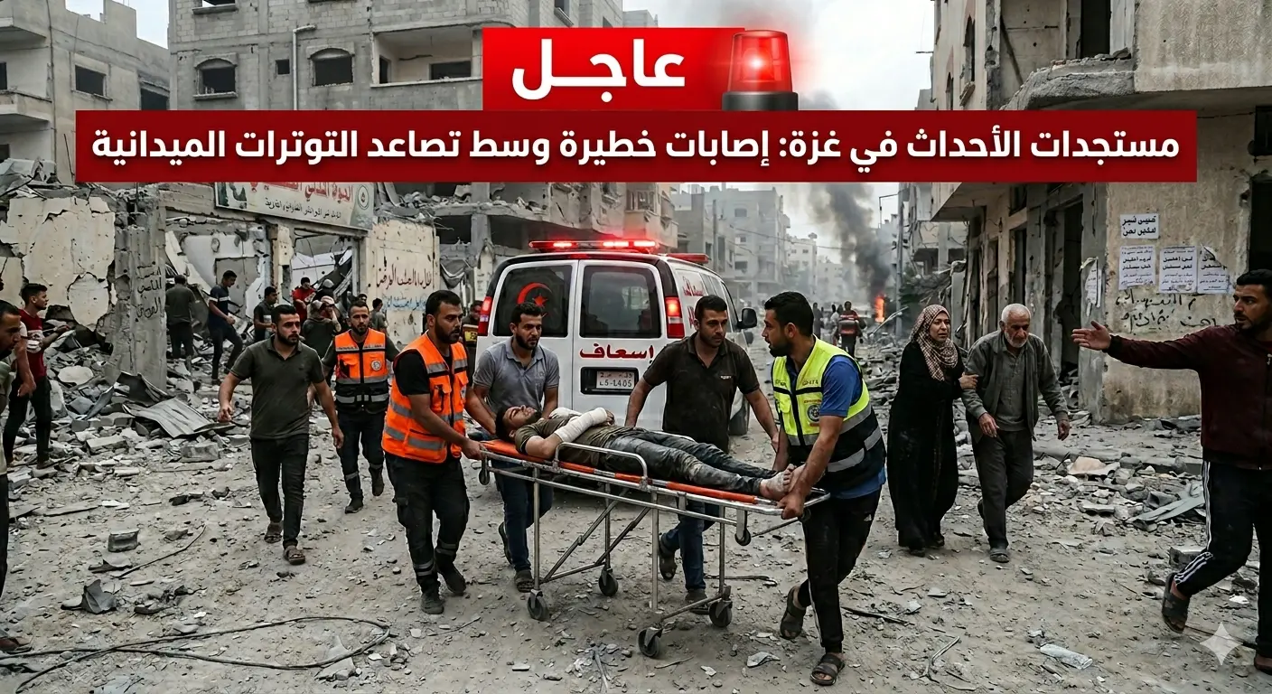 مستجدات الأحداث في غزة